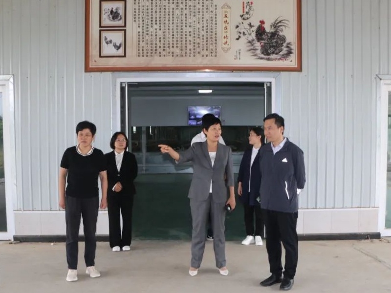 濟寧市科協科普部部長王方輝到金秋農牧公司調研指導基層科普工作
